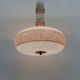 Art Deco glass lustre Czechoslovakia