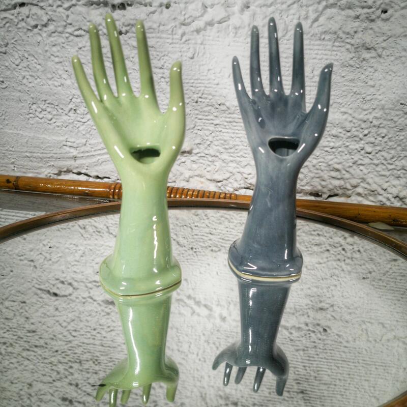 Hand baguier gray soliflore