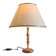Pied de lampe à poser en laiton style néo-classique - mid.XXeme