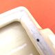 Old glazed ceramic cheese platter Camembert, Blue, Roquefort, Br