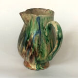 Glazed earth jug