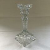 Glass candle holder