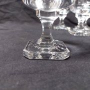Set of 6 crystal water glasses from Villeroy and Boch, model Mercury - Height 14.