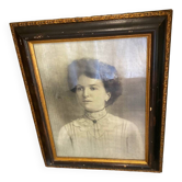 Framed old photo