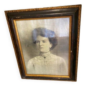 Framed old photo