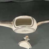 Art Deco coffee maker porcelain Limoges silver decoration around 1930