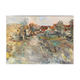 Painting HST Landscape Jean-Baptiste GRANGER (1911-1974) Creuse