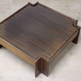Table basse « Zelda » par Sergio Asti en palissandre, 1960