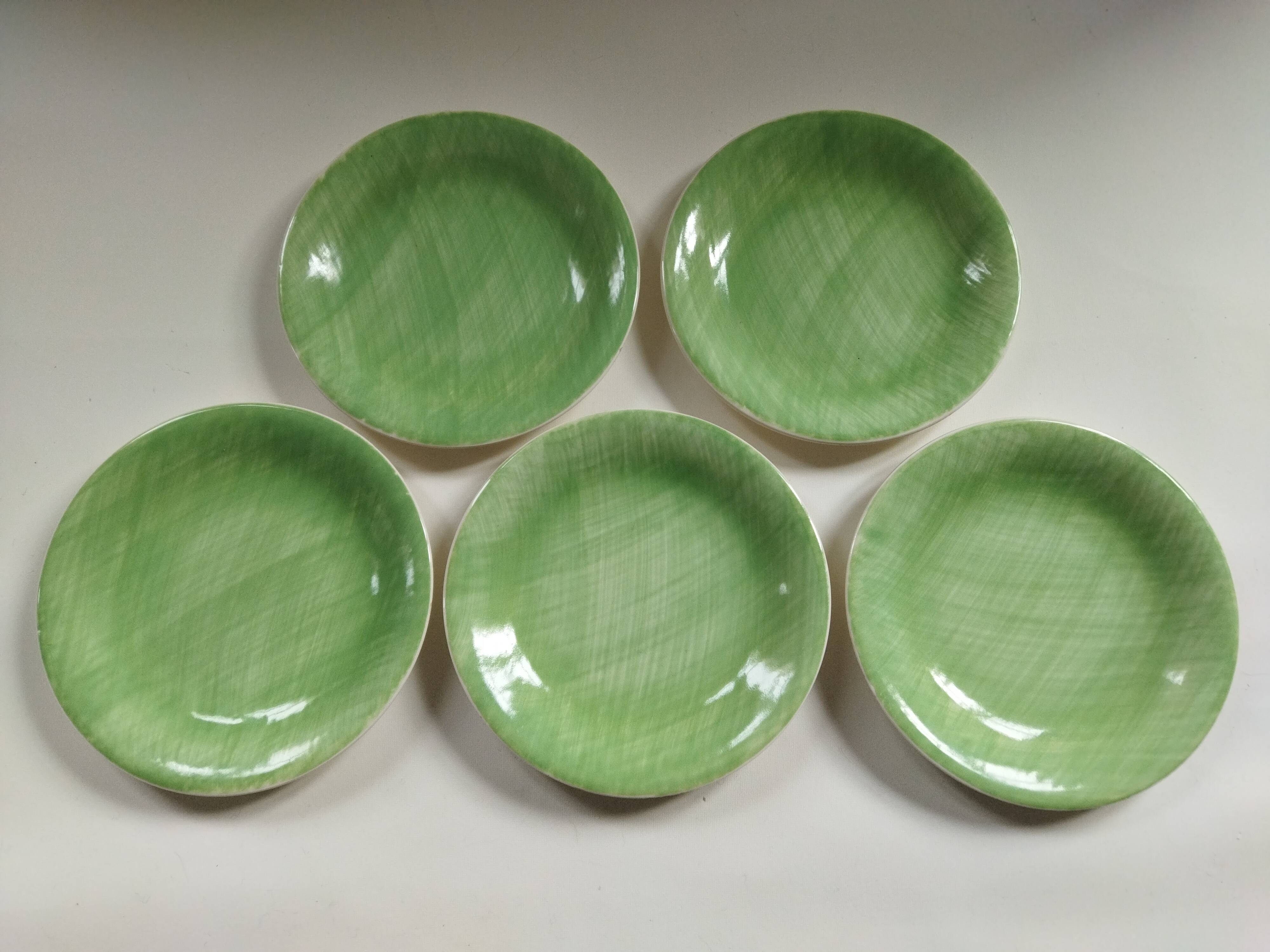 5 dessert plates Salins Mistral