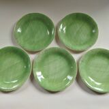 5 dessert plates Salins Mistral