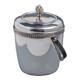 Silver-plated metal ice bucket, 1950s