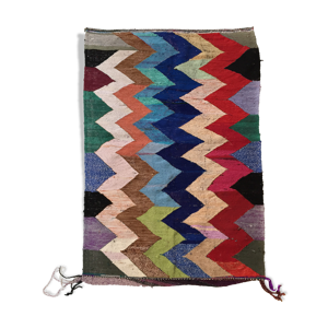 tapis Kilim berbère - boucherouite