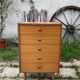 Vintage rag chest of drawers from the 60s