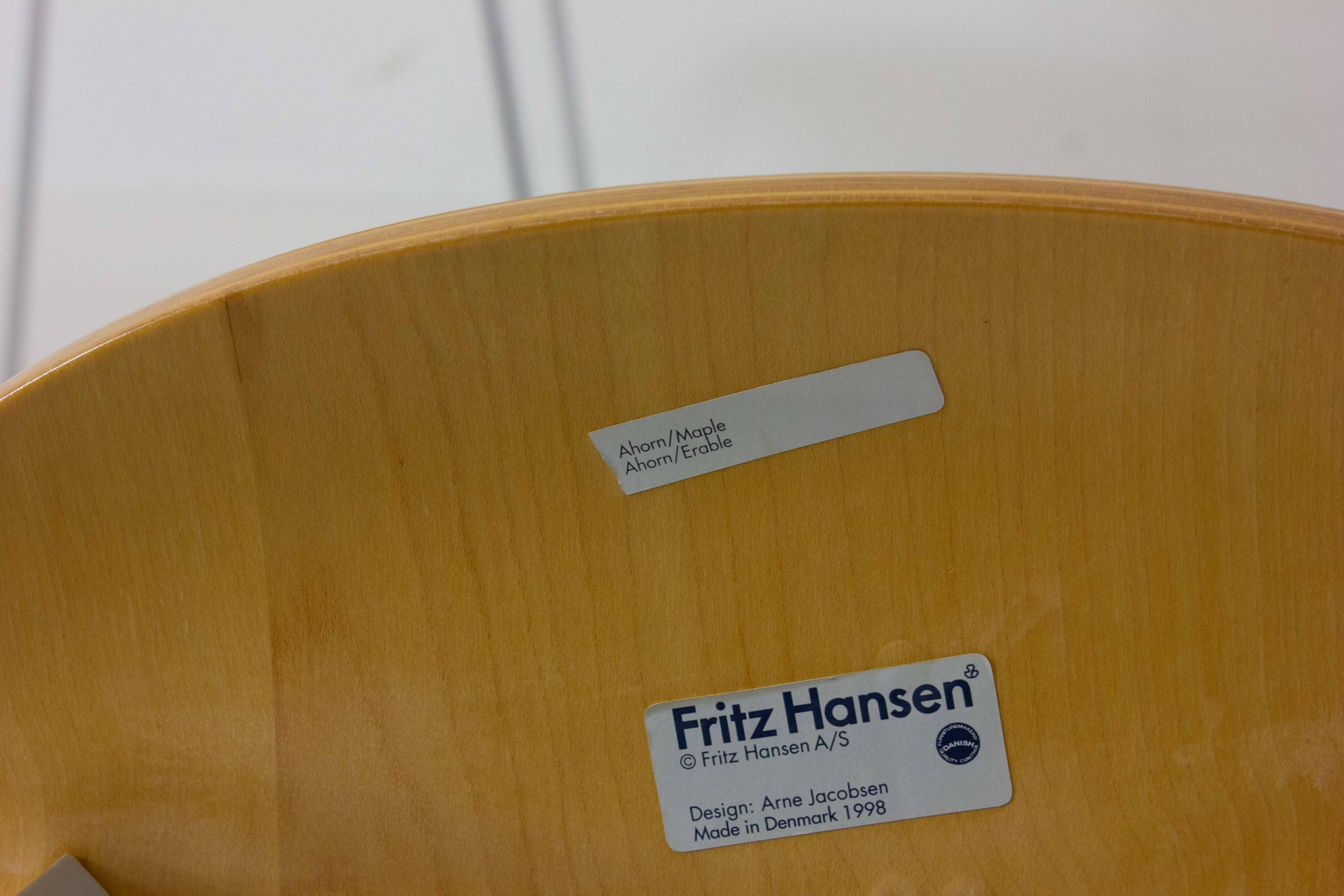 Special set of 5 Ant chairs by Fritz Hansen
