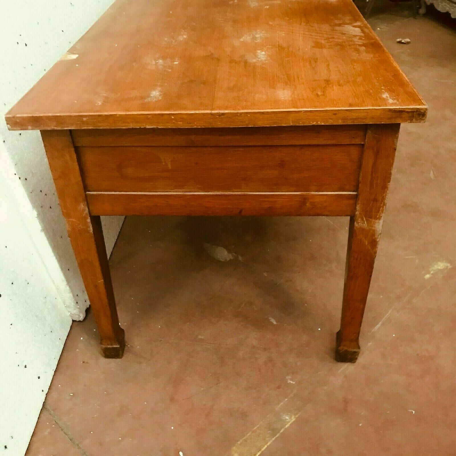 Bureau plat d'administration années 1940 xx siècle