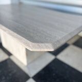 Table basse en travertin