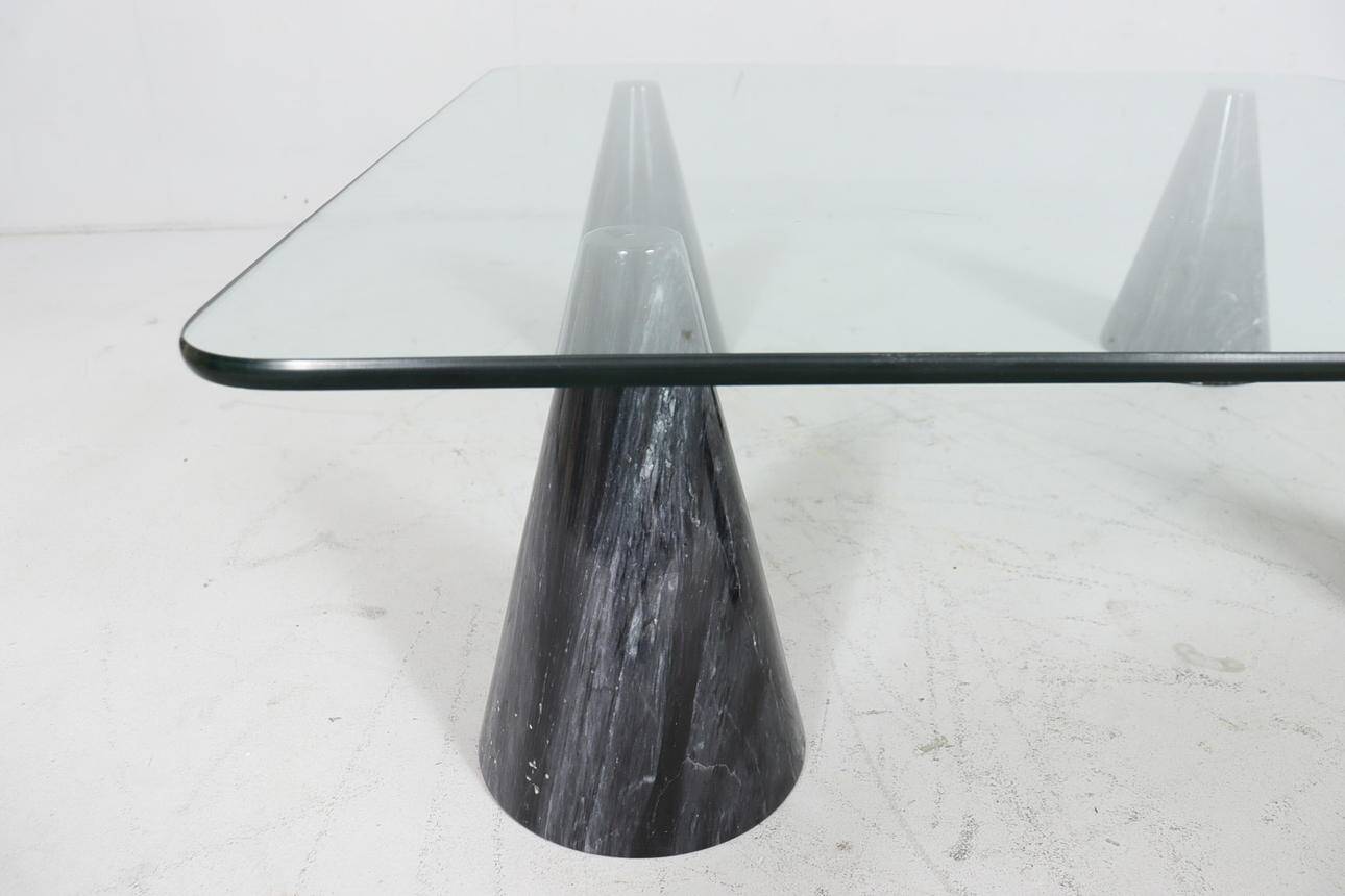 Massimo/Lella Vignelli. In the style of. Coffee table, marble, Italy, 1980s.
