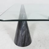 Massimo/Lella Vignelli. In the style of. Coffee table, marble, Italy, 1980s.