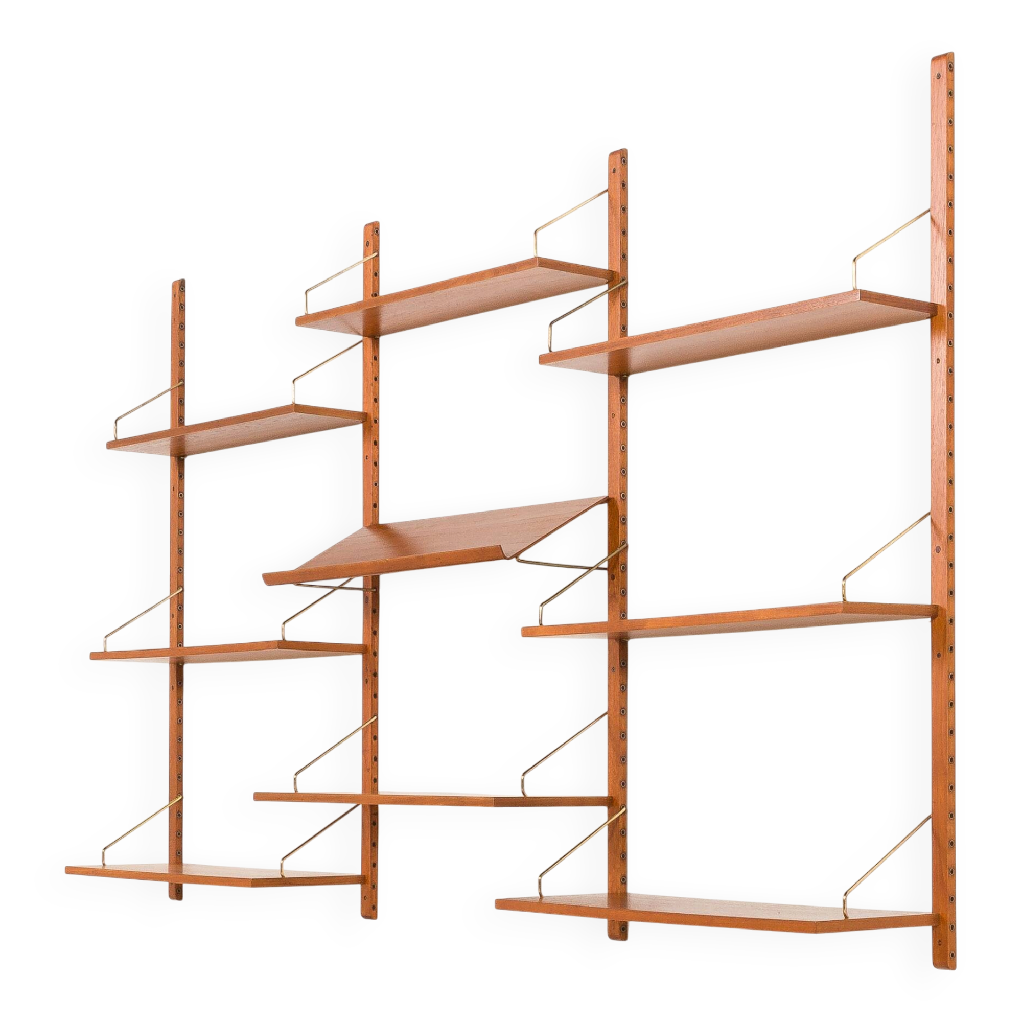 Poul Cadovius Royal shelving unit in teak, 1960s