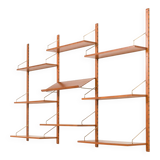 Poul Cadovius Royal shelving unit in teak, 1960s