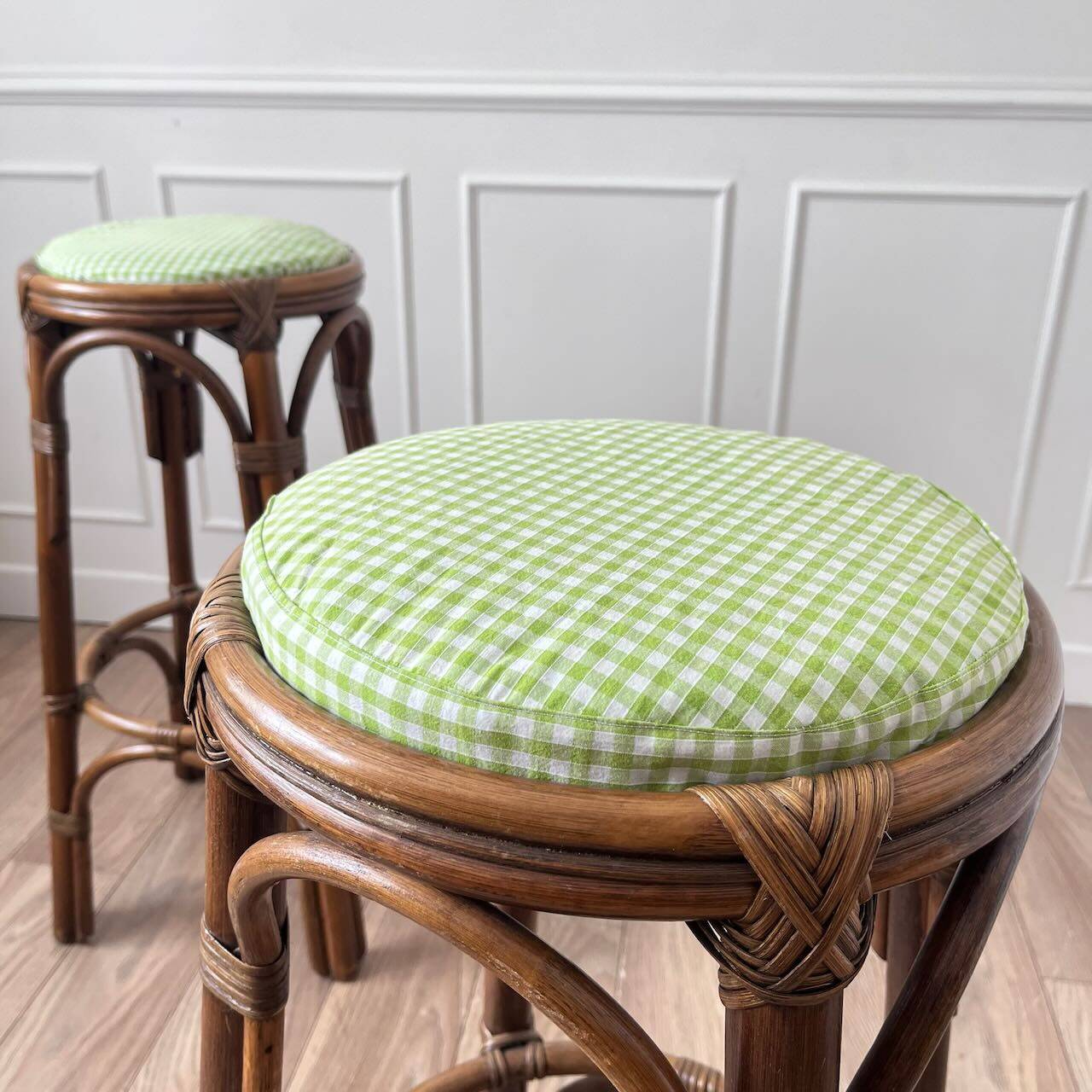 Paire de tabourets de bar