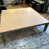 Wood coffee table