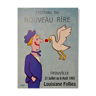Original poster Festival du Nouveau Rire by Raymond Savignac 1993 - Small Format - On linen
