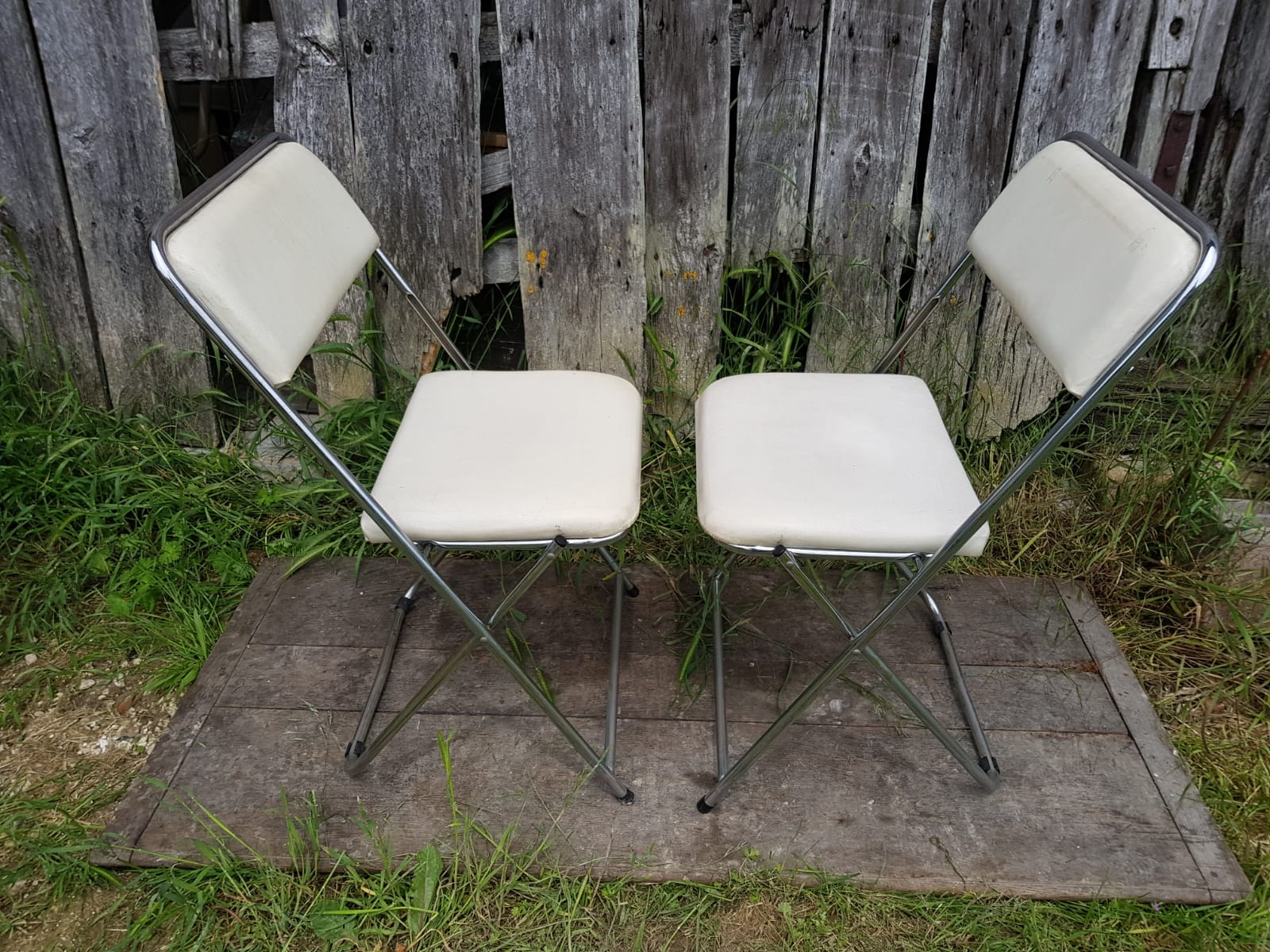 Pair lafuma chairs