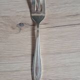 Cutlery set of 12 forks and silver-plated cake server