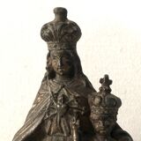 Sculpture of the Virgin and Child crowned