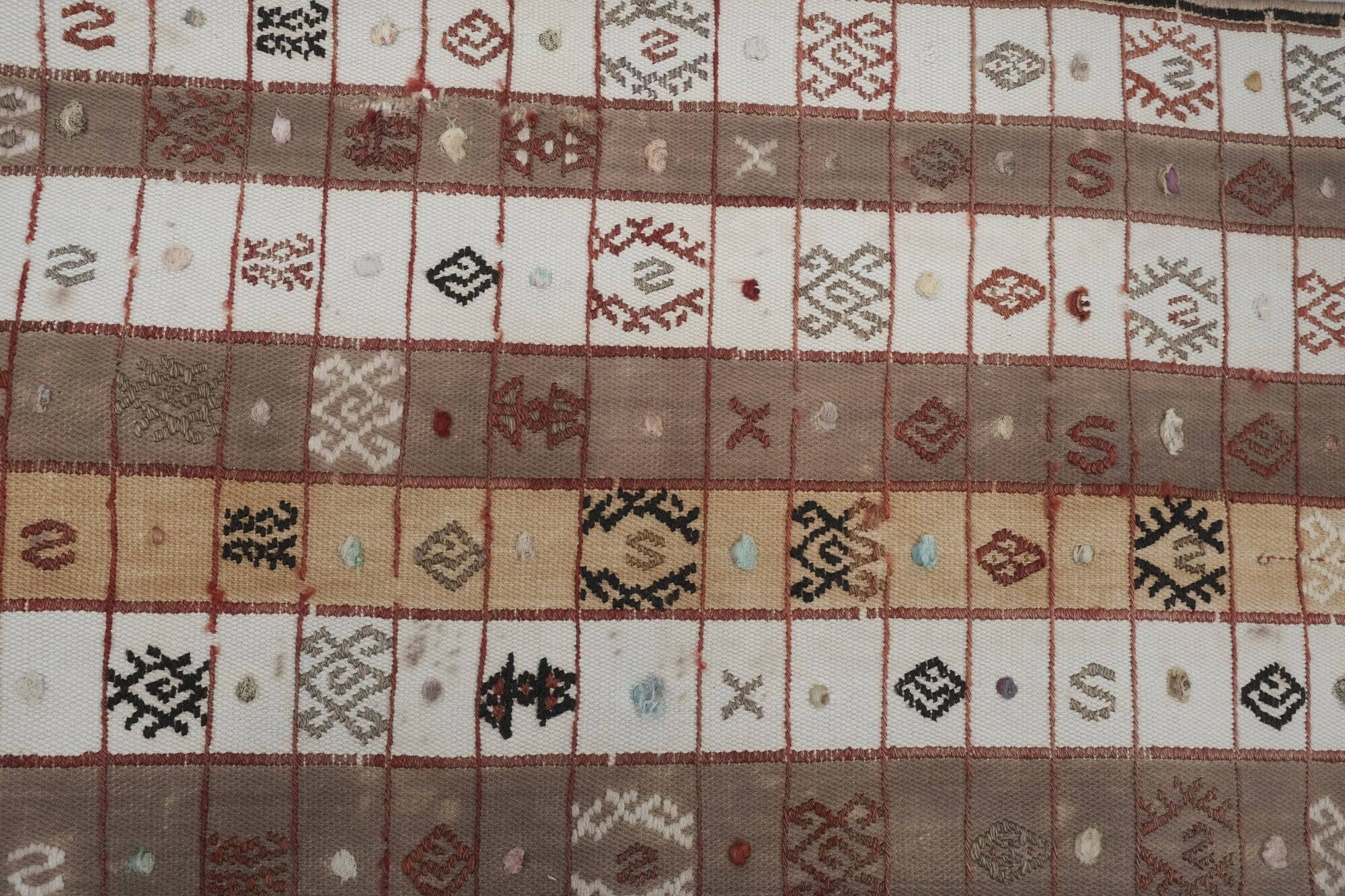 Vintage Turkish hallway rug 60x343 cm