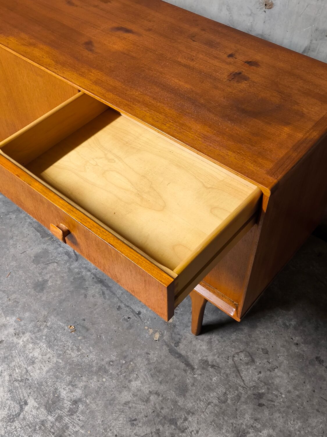 Vintage Scandinavian teak sideboard