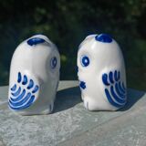 Ceramic Salt and Pepper Shaker Owls