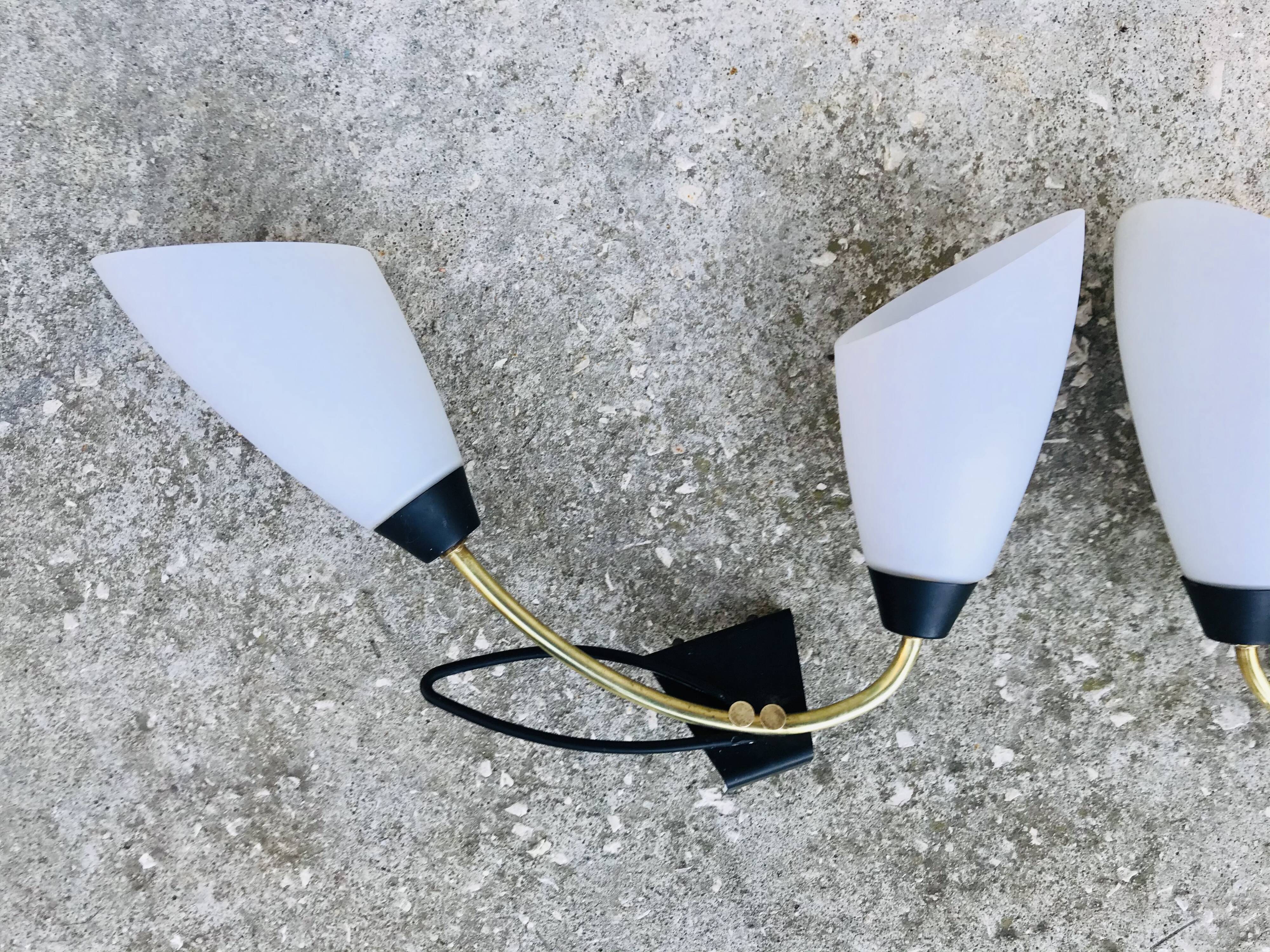 Pair of 50s wall light