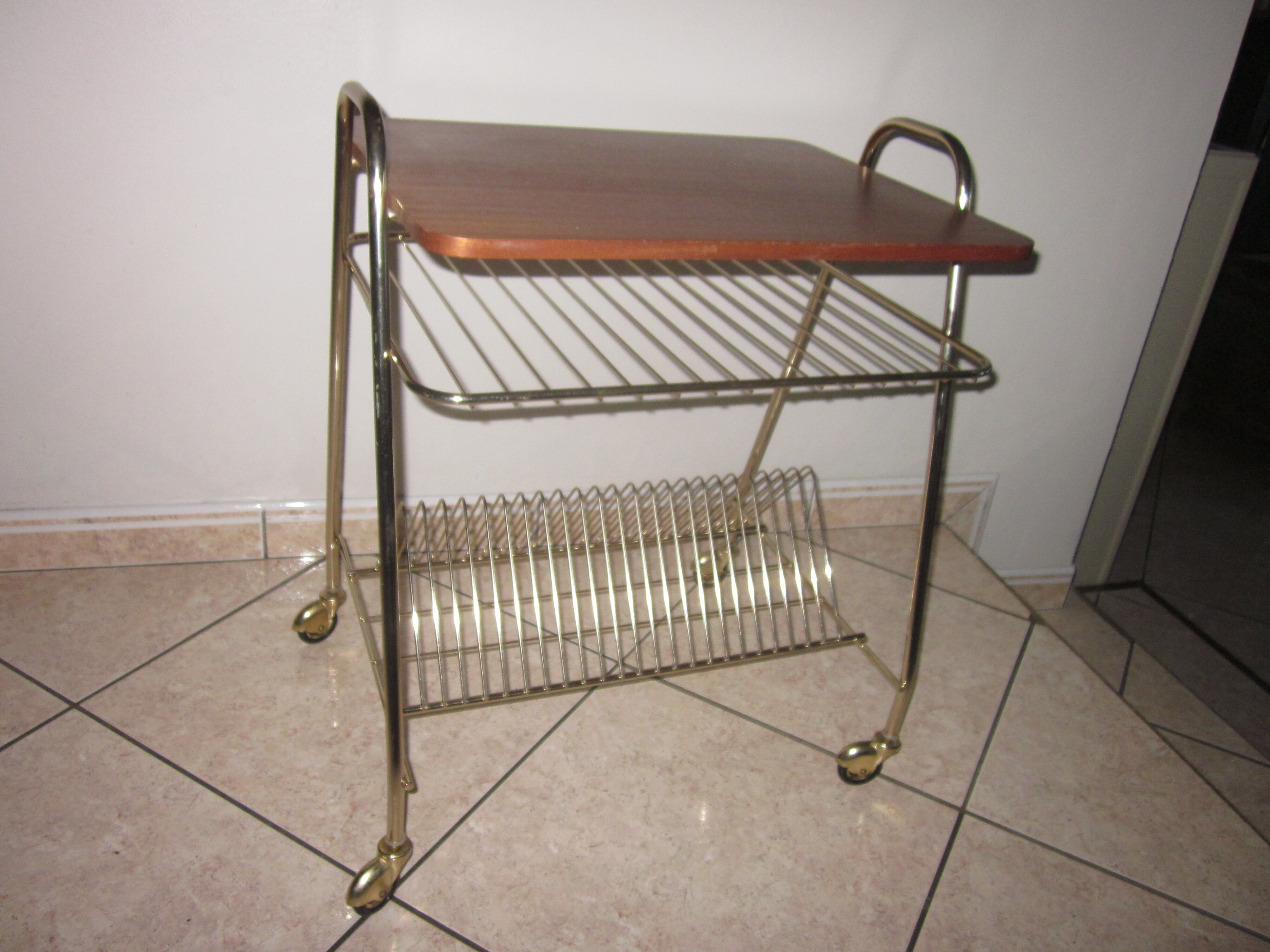 rolling table vinyl doors