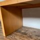 Vintage Modernist design desk with 3 drawers in Light Oak