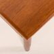 Italian mid-century low teak coffee table by Saporiti, 1960s