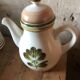 Teapot service and Gien cups