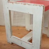 Painted wooden Bauhaus chair