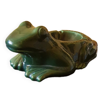 XXL ceramic frog ashtray the guyot heir.