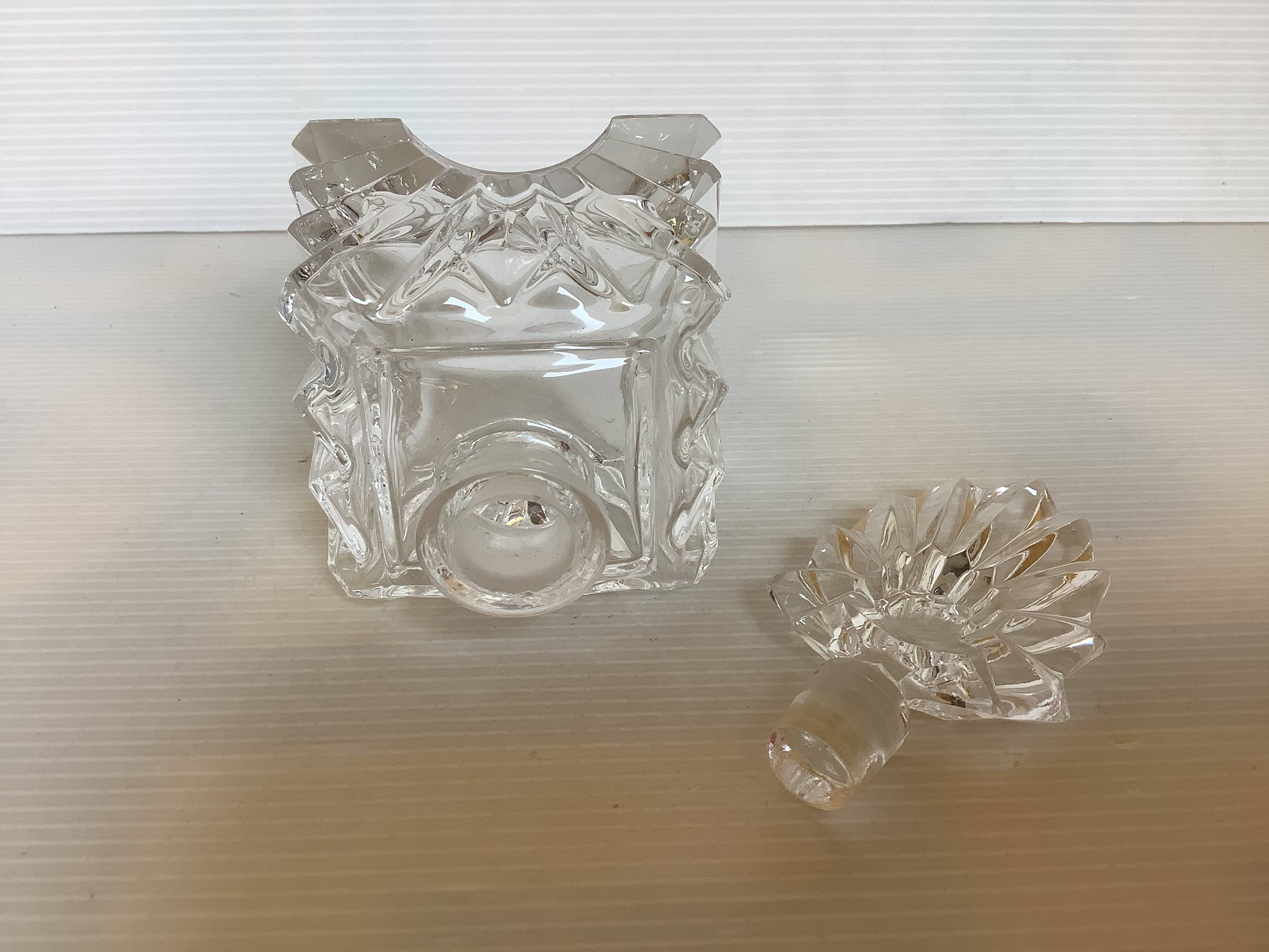 Old art deco perfume bottle