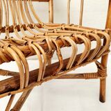 Children's rattan armchair