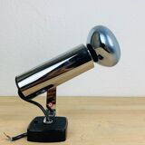 Chrome Targetti spot wall lamp
