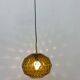 Limburg Glashutte glass hanging lamp , 1970