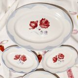 Lot of 4 dishes Digoin style