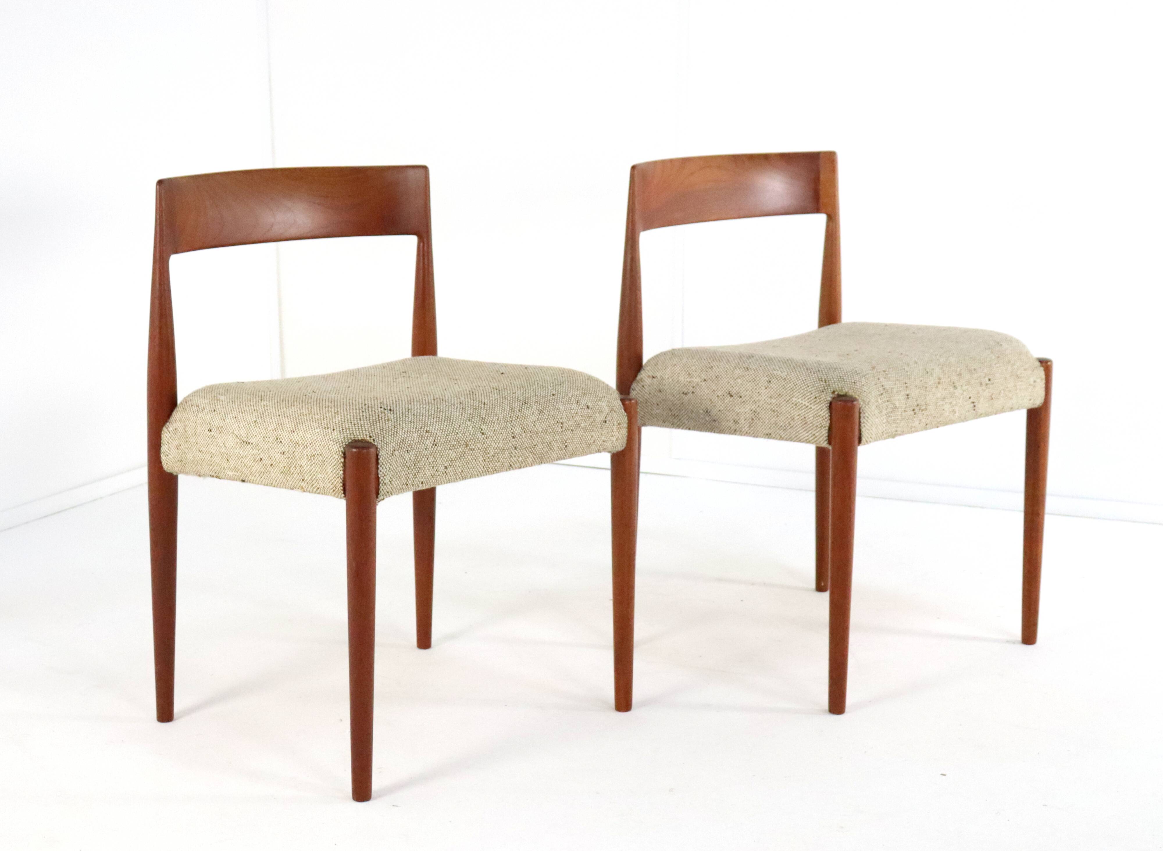 Set van 2 Kai Kristiansen voor Fritz Hanzen 4110 stoelen