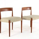 Set de 2 Kai Kristiansen pour Fritz Hanzen 4110 Stoelen