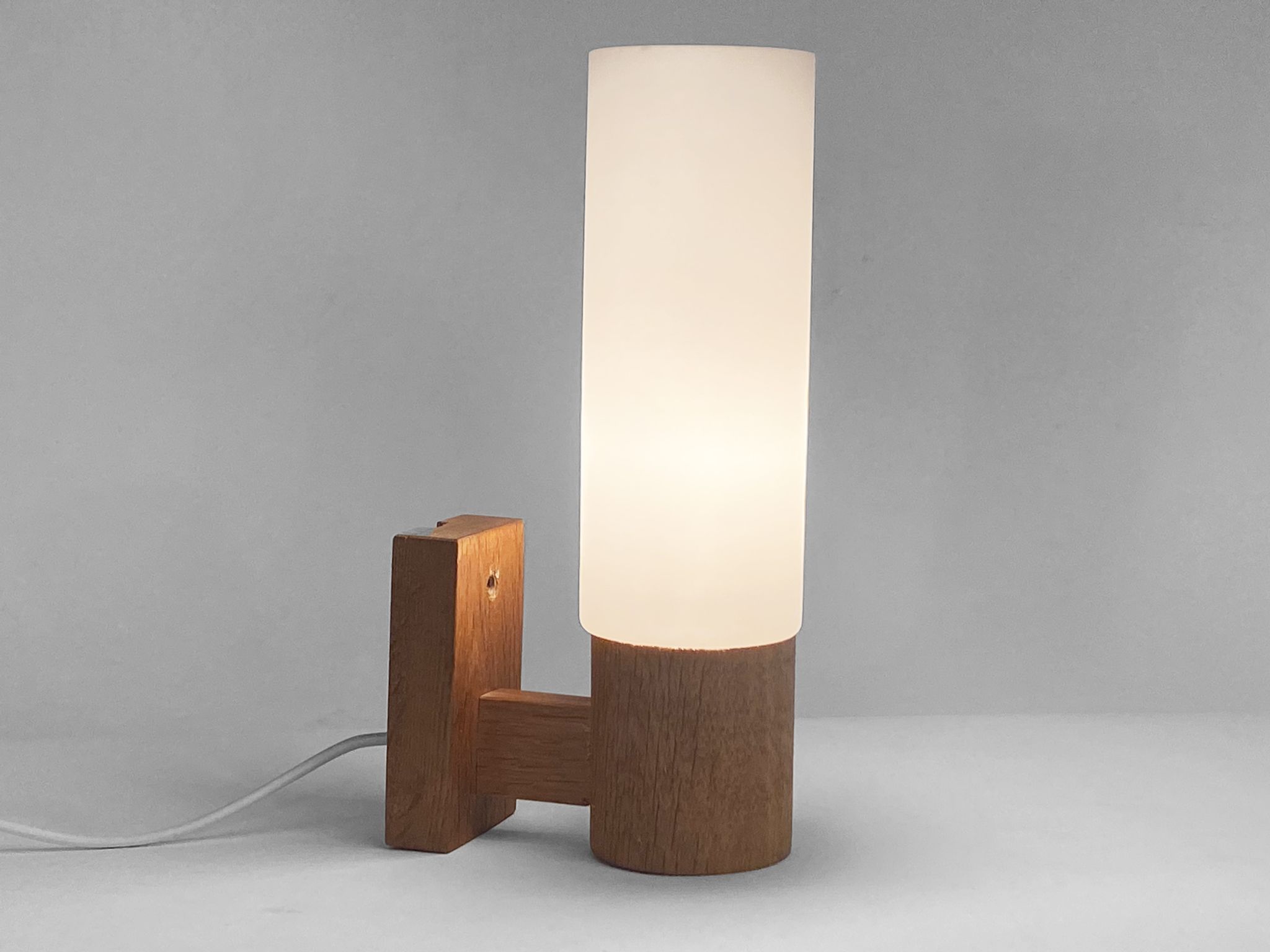 Wall lamp in teak Sweden 1960s
