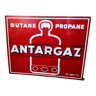 Antargaz enamelled plate