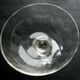6 baccarat art nouveau champagne glasses colourless crystal trimmed, baluster foot